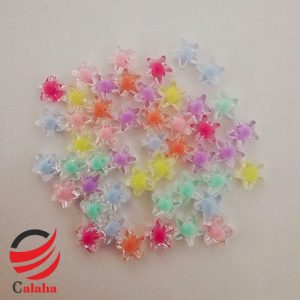 مهره دستبند ستاره یخی شفاف